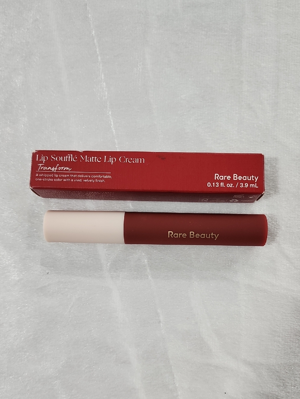 Rare Beauty Lip Souffle Matte Lip Cream "Transform" 0.13 Fl Oz.